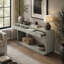 Console de style antique avec 3 tiroirs de rangement-1966208630