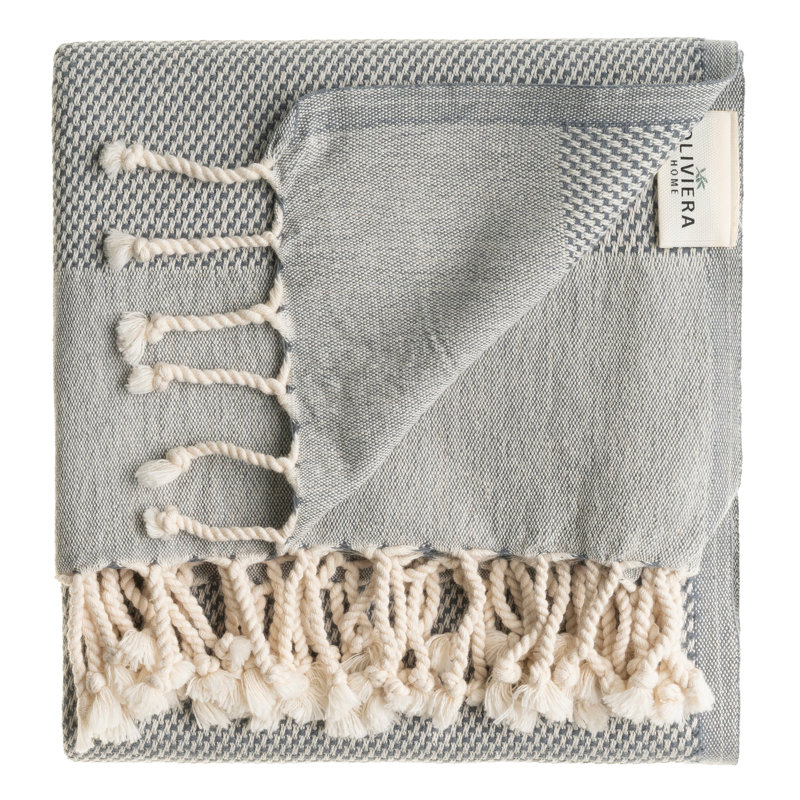 Ensemble de serviettes en coton Whisper, Gris
