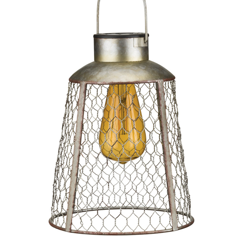 Luminaire suspendu d'extérieur Edison, Rond