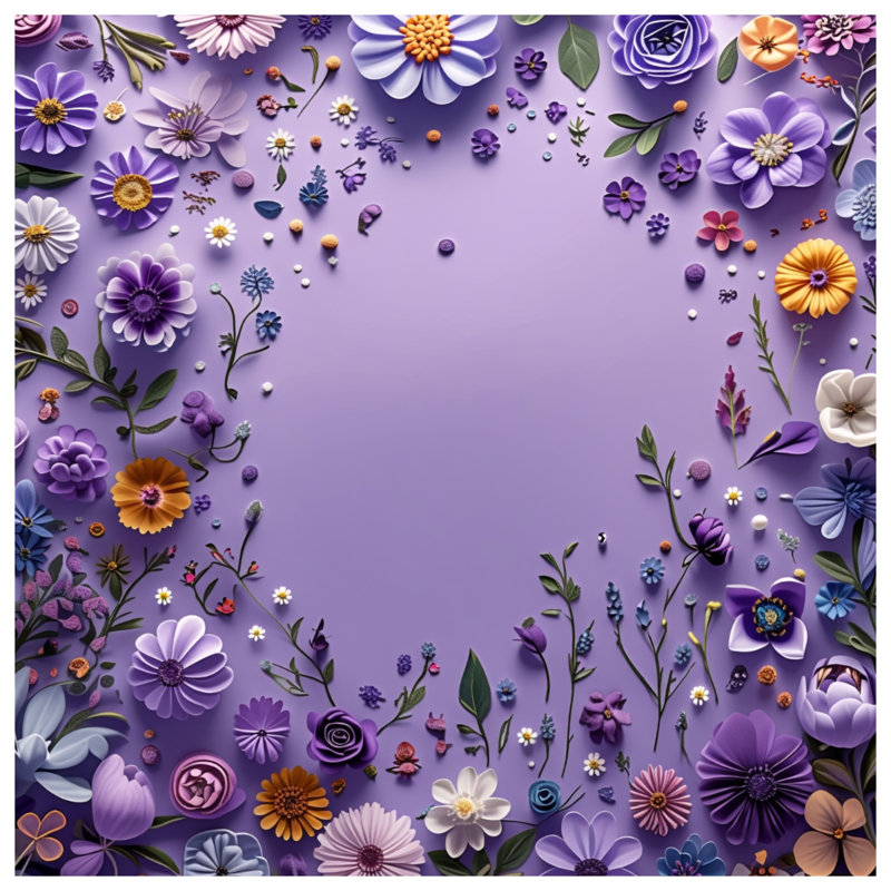 Rideau de douche Floral Arrangement - Boho, 70in W x 84in H