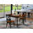 Rectangular Solid Wood Top With Dropleaf Dining Table Set-922426123-922426126-938978049