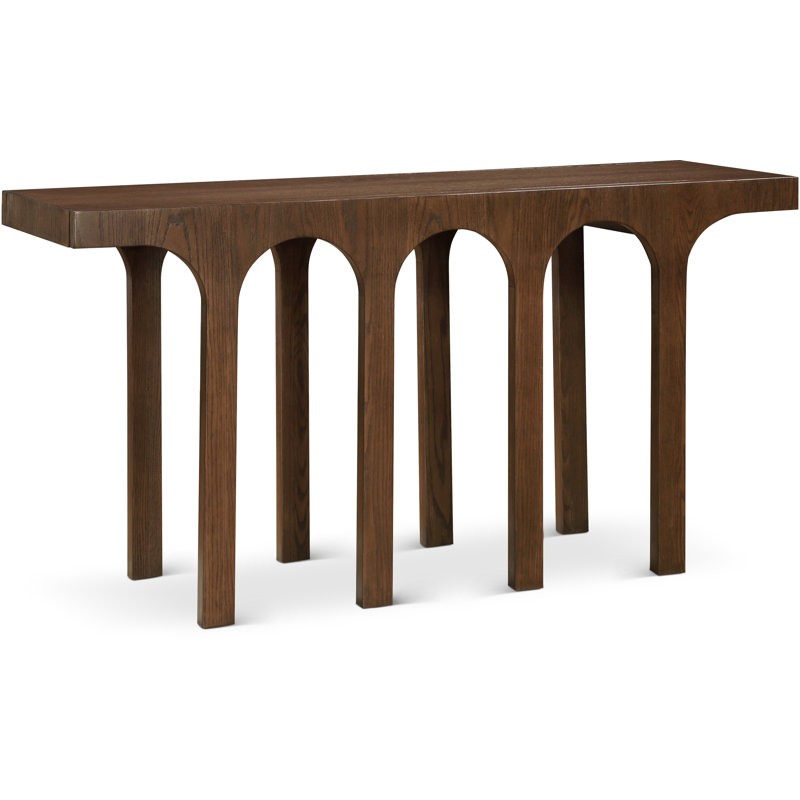 Brint Console Table, Brown, 31" H x 58" W x 18" D