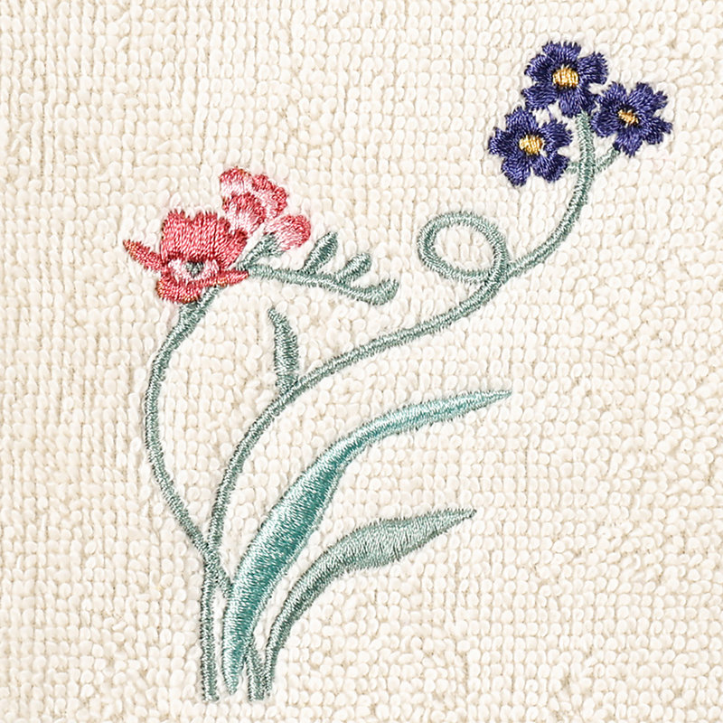 Ensemble de serviettes 3 pièces en coton turc, Beige