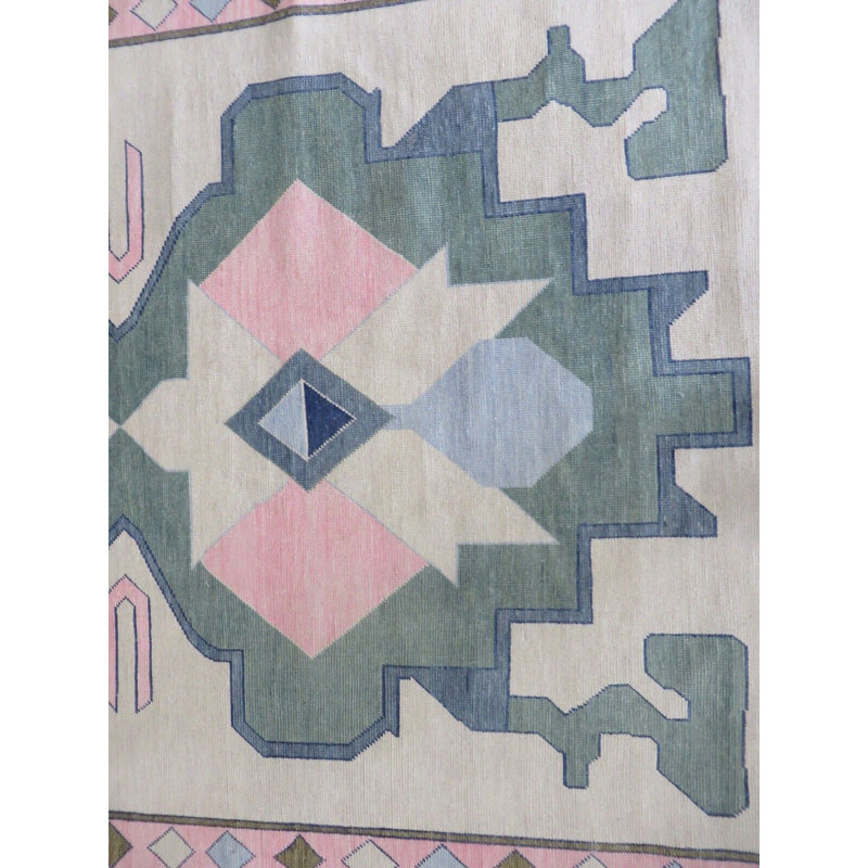 Tapis ivoire unique de 9 pi 9 po x 13 pi 8 po