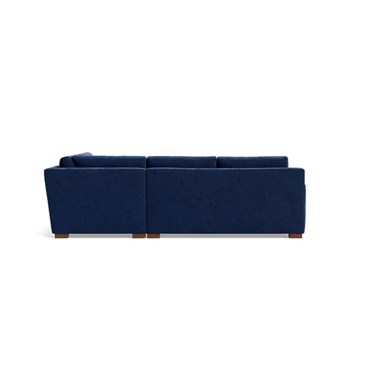 Catalina Sectional, Performance Velvet - Uniform, Right Hand Facing