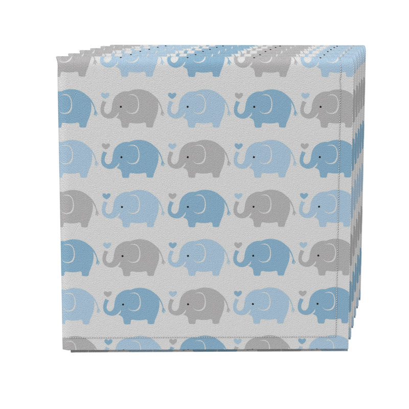 Cotton Twill Animals/Nature Square Napkin
