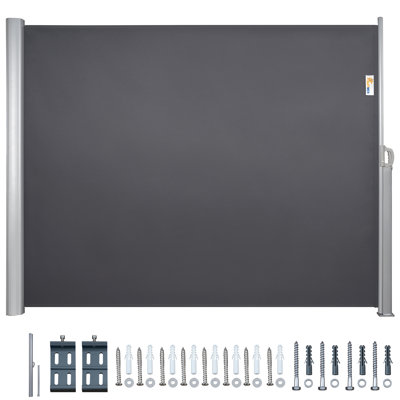 Aluminium Full Cassette Retractable Side Awning