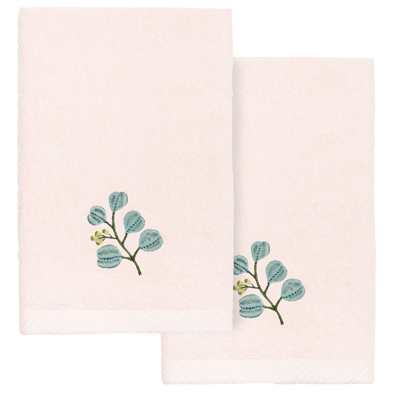  Botanica Turkish Cotton Fingertip Towel, Blush