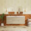Ensemble de meuble-lavabo mural 59 po avec plateau en résine 59 po-1273943107