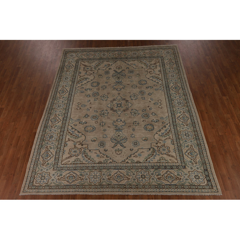 Vegetable Dye Oushak Turkish Area Rug 8x10