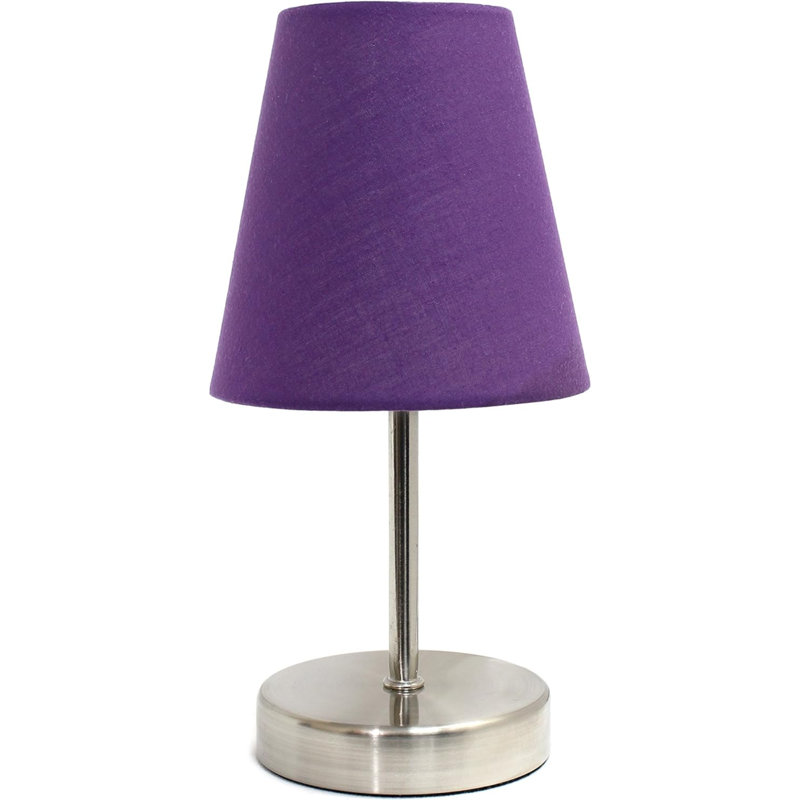Lampe de table Degnan, Mauve
