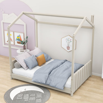 Nisarg House Bed with Slats