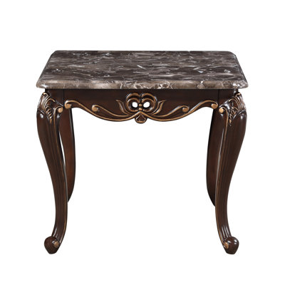 Cona Marble Top End Table