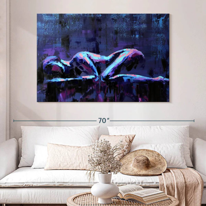 Leisha Abstract Dreamer, 34" H x 51" W