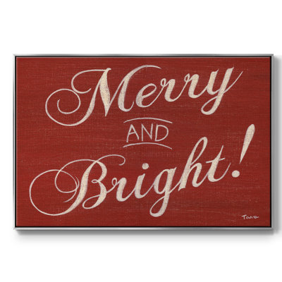 " Red Merry And Bright "