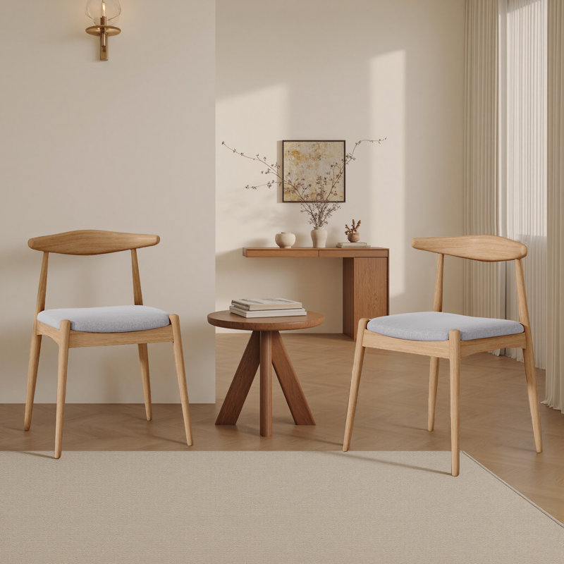 ENSEMBLE DE CHAISE BEIGE MOYENNE EN CAOUTCHOUC MOYEN-SIÈCLE (ENSEMBLE DE 2)