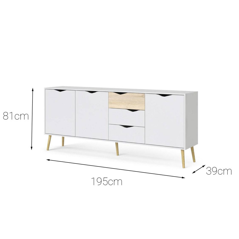 Mobean 195cm Sideboard