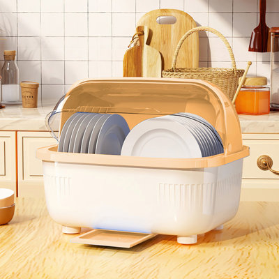 Boîte de rangement pour couverts avec protection, empilable, grande capacité, élégante, idéale pour les pique-niques et la cuisine d'intérieur.