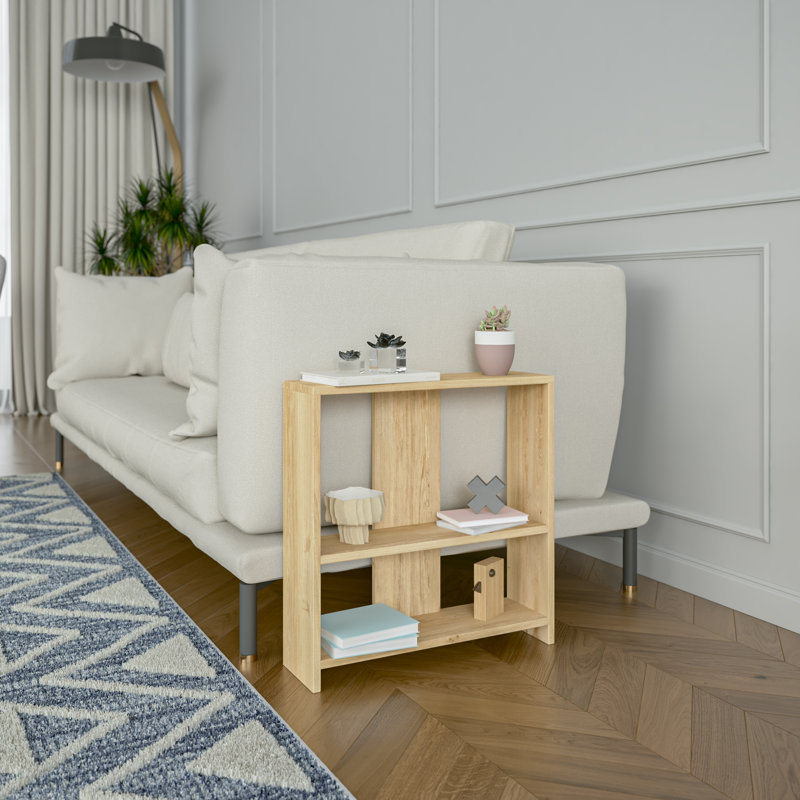 Amvi End Table, Light Brown/Light Brown