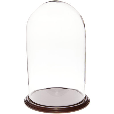 Cloche à dôme en verre 11,75 "x 20" Vucciria