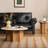 Size round coffee table combination