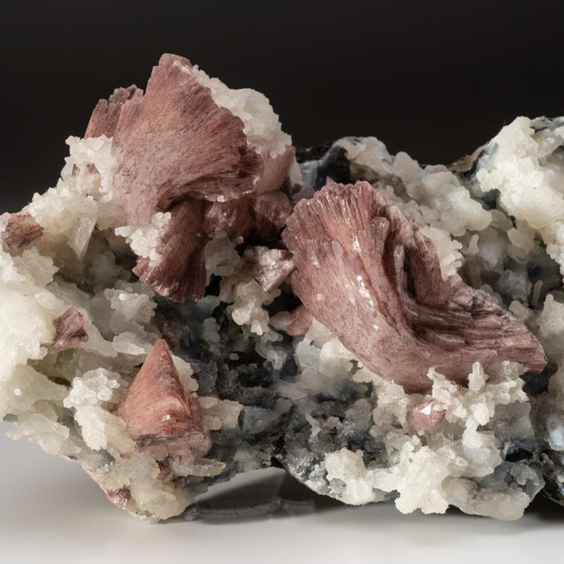 Véritable grappe de heulandite