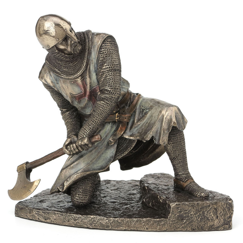 Figurine 7,87 en poly résine multicolore