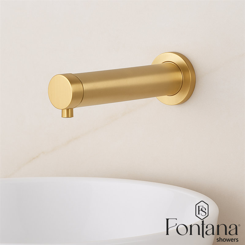 Distributeur de savon mural automatique Fontana Reno, Or brossé