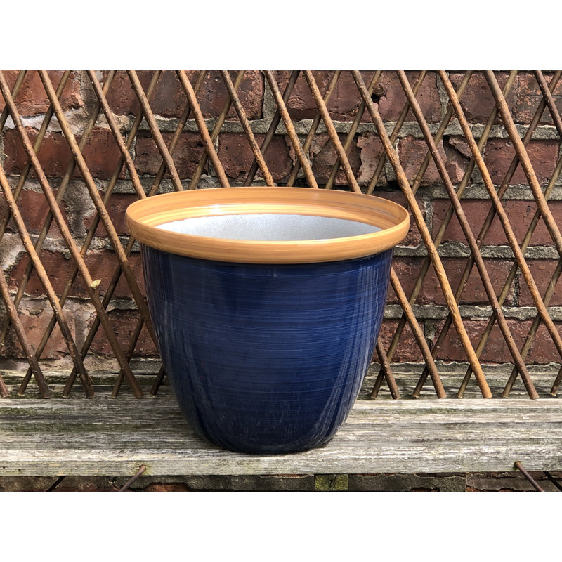 Sundhya Pot Planter, 10.5cm H x 13cm W x 13cm D, Teal