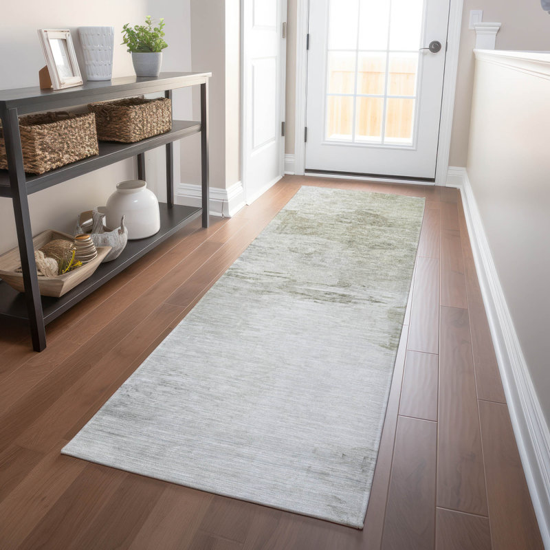 Khloei Washable Abstract Indoor / Outdoor Rug, Runner 2'3" x 7'6"