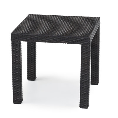 Fionnula Square Wicker Outdoor Side Table