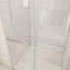 Porte de douche coulissante sans cadre en verre trempé à fermeture en douceur de l 48 po x H 76 po-98502870