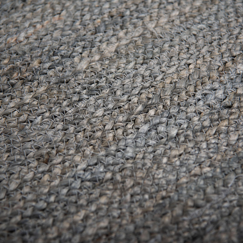 Tapis 100% jute tissé à la main, Rectangle 7 pi 9 po x 9 pi 9 po