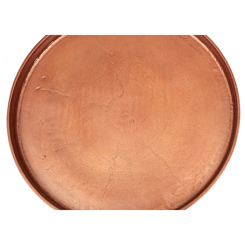 Table de bout Tray, Cuivre