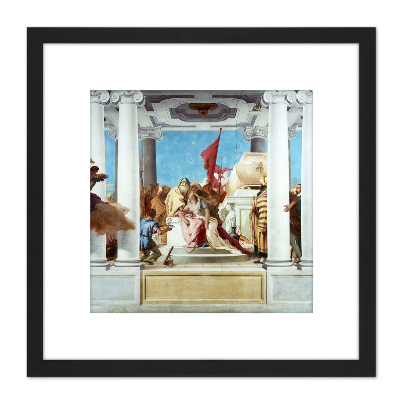 Sacrifice Iphigenia Greek Myth by Giovanni Battista Tiepolo - Single Picture Frame Painting