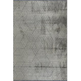 Rapture Contemporary Valor Silver Gray Area Rug