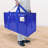 Extra Large Moving Bags With Zippers & Carrying Handles, Heavy-Duty Storage Tote Moving Boxes,(Blue/6 Pcs)