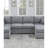 Modern Sofa Stunning Fog 2Pc Sectional Set Corduroy Couch LAF And RAF Chaise Armless Loveseat Living Room Furniture-126592709