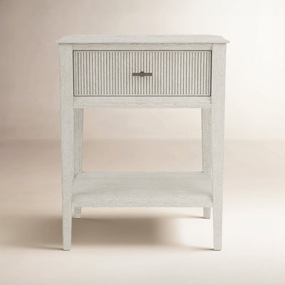 Ashwell 1-Drawer Oak Nightstand