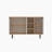 Modern Console Table, Sapphire Oak & White, 47.2 x 29.5 x 11.6 inches | 100% Melamine Coated Particle Board, Thickness: 0.7 inches | Sleek Scandinavian Design, Perfect for Entryway, Living Room & Office