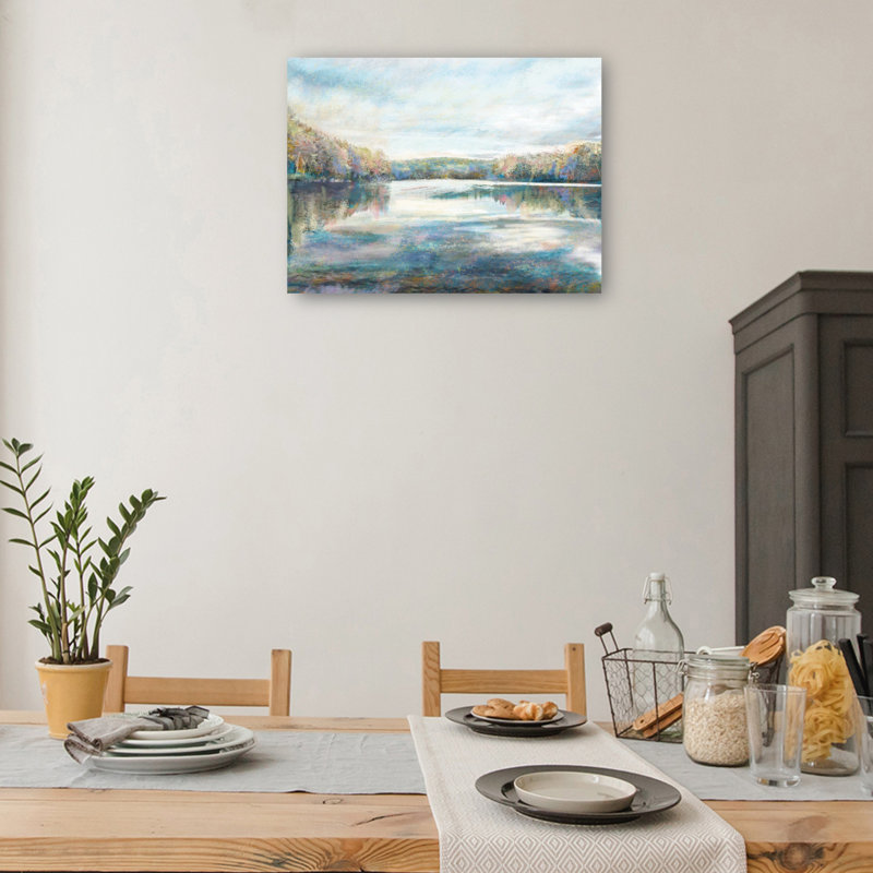 «Summer Place» par Studio Arts, reproduction d'art sur toile, L 14 po x H 11 po, Toile tendue
