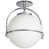 Polished Chrome, White