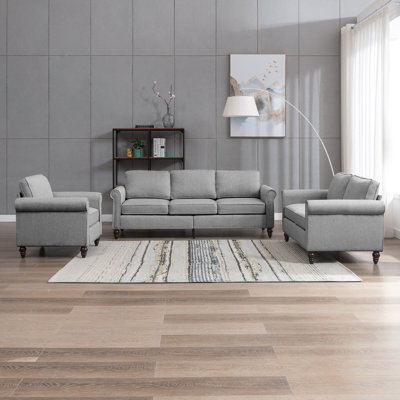 Berkhamstead 3 Piece Living Room Set