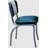 Retro Home Upholstered Channel Back Dining Chair-10955922