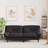 65” Futon multi-person sofa that can be converted into bed with adjustable back and ends-719449034