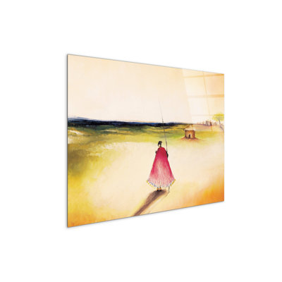 Africa Hunter By Art Studio 58×78 Cm CrystalArt Acrylic Material Glass Effect, Frameless Panel, Lightweight Ready To Hang by Art Studio - No Frame Print on Plastic / Acrylic