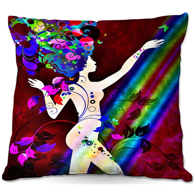 Coussin décoratif carré 2 canapés wondrous, 18 po x 18 po