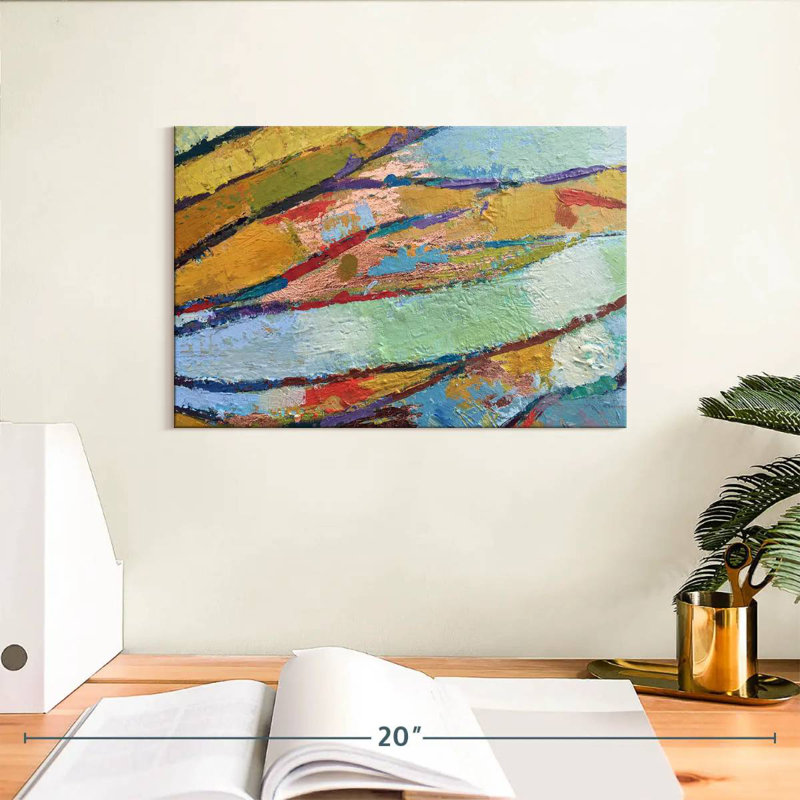 Avery Textured Abstract Colors, 8" H x 12" W