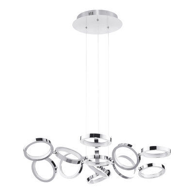 Geller 13-Light LED Geometric Pendant