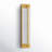 Priam Flush Mounted Sconce in Warm Brass-60133468